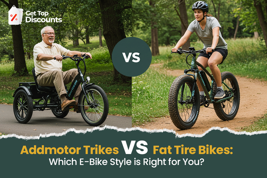 Addmotor Trikes vs. Fat Tire Bikes