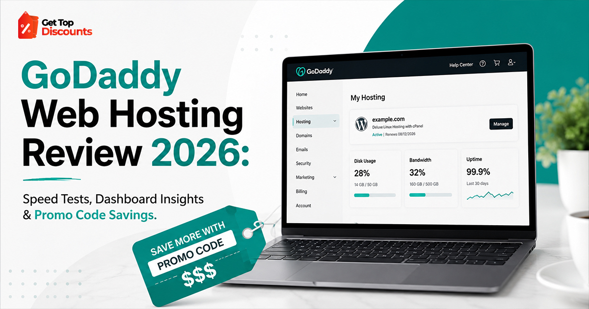 GoDaddy Web Hosting Review 2026